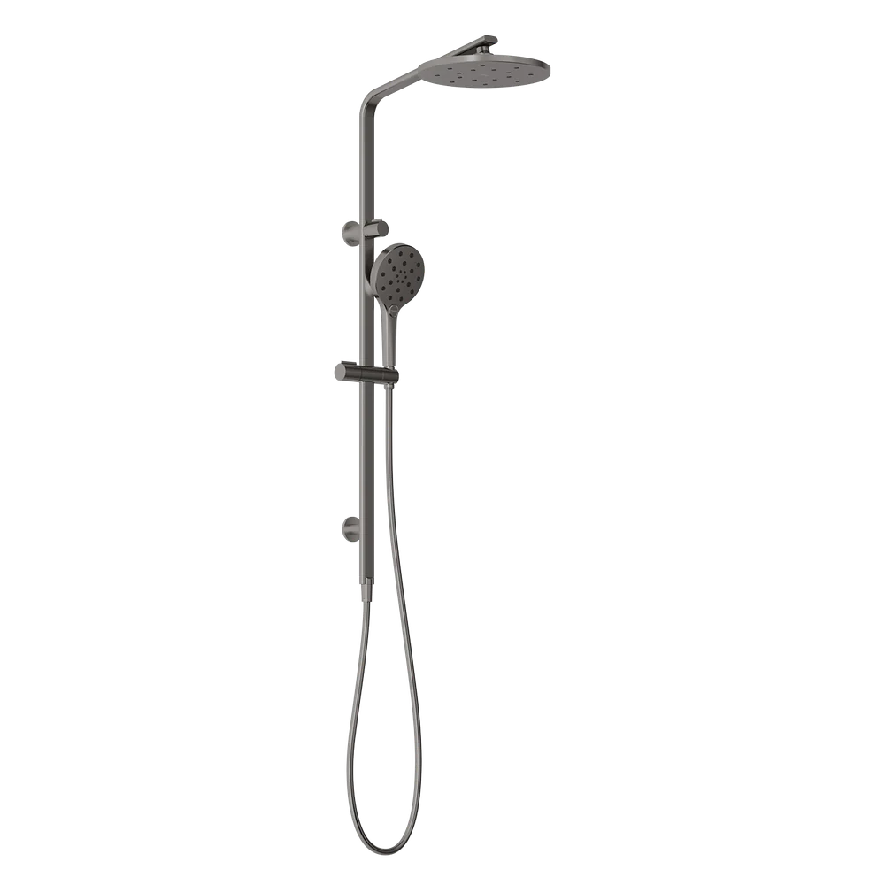 Phoenix Oxley Twin Shower Brushed Carbon - Image 3