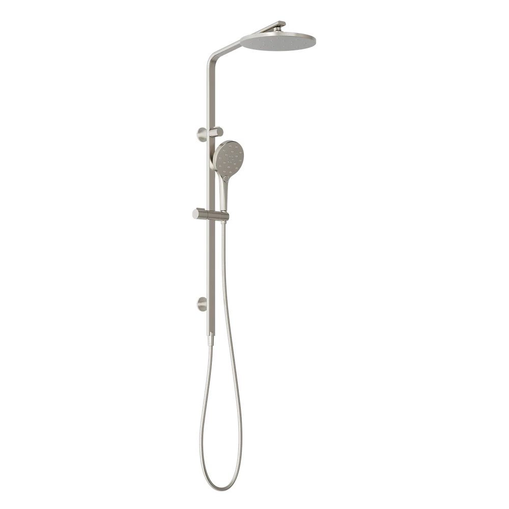 Phoenix Oxley Twin Shower Brushed Nickel