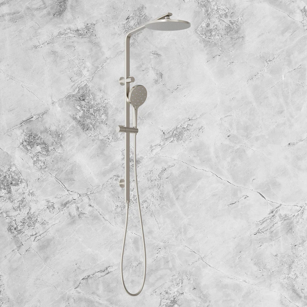 Phoenix Oxley Twin Shower Brushed Nickel - Image 2