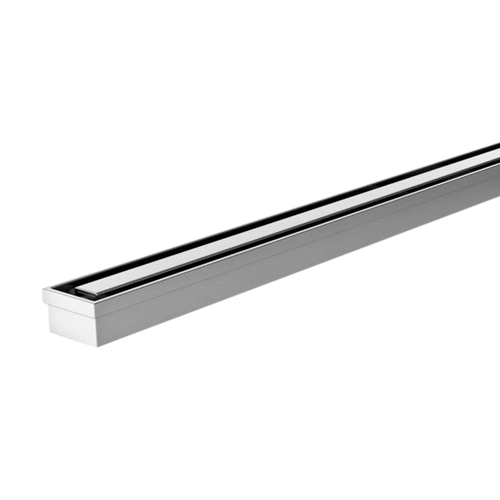 Phoenix Flat Slimline Channel Drain 30x750mm Outlet 65mm Stainless Steel - Image 3