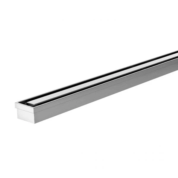 Phoenix Flat Slimline Channel Drain 30x900mm Outlet 65mm Stainless Steel