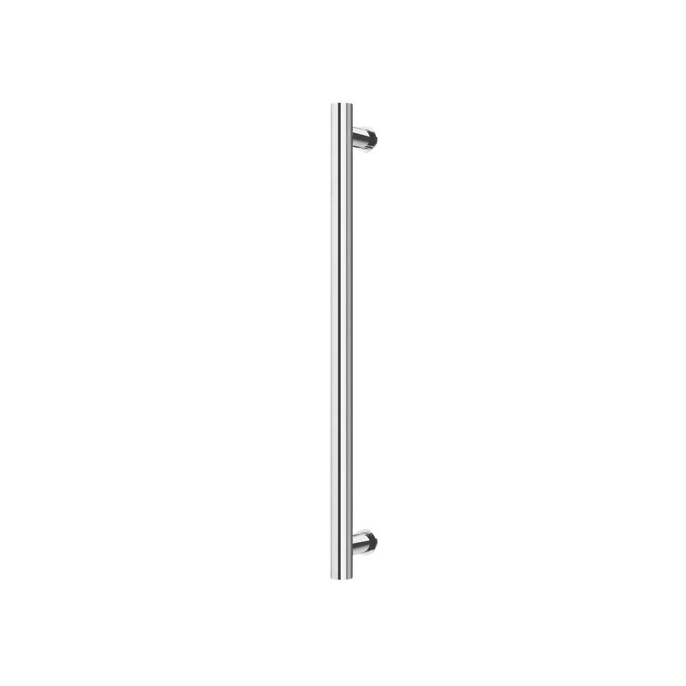 Phoenix Heated Towel Rail Round 600mm Chrome