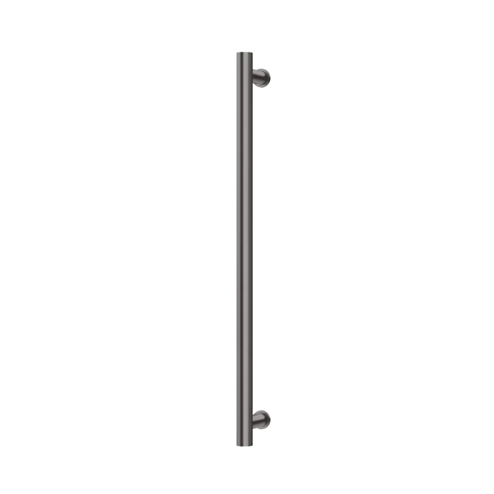 Phoenix Heated Towel Rail Round 800mm Brushed Carbon - Image 3