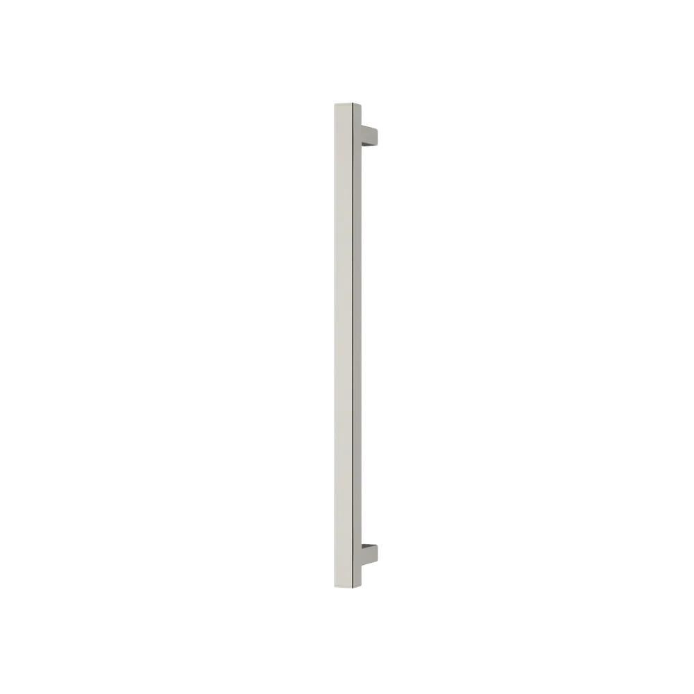 Phoenix Heated Towel Rail Square 600mm Brushed Nickel - Image 3