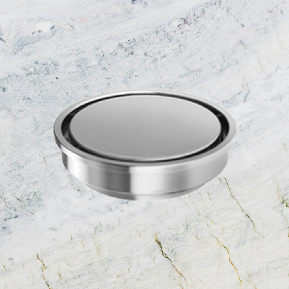 Phoenix Point Drain Round 100mm Outlet 76mm Stainless Steel - Image 2
