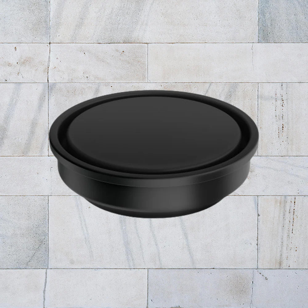 Phoenix Point Drain Round 100mm Outlet 90mm Matte Black - Image 2