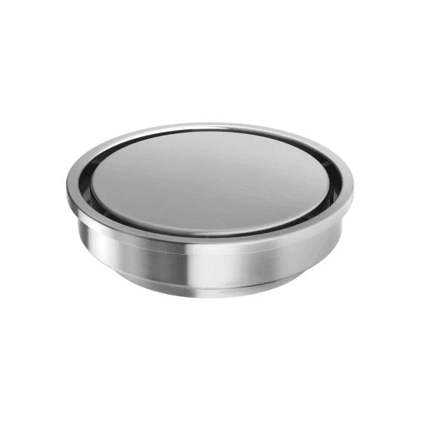 Phoenix Point Drain Round 100mm Outlet 90mm Stainless Steel