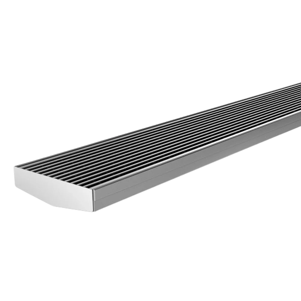 Phoenix V Channel Drain HG 100 x 750mm Outlet 90mm Stainless Steel - Image 3