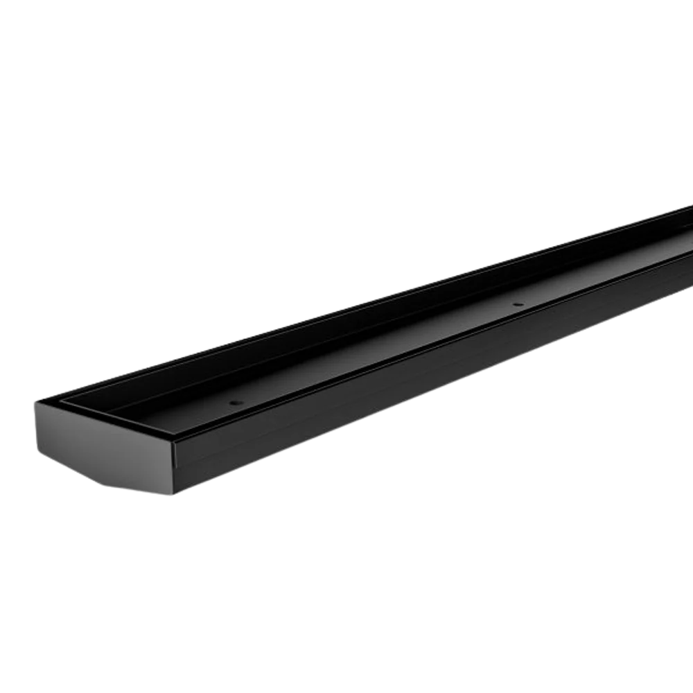 Phoenix V Channel Drain TI 75 x 1215mm Outlet 45mm Matte Black - Image 3