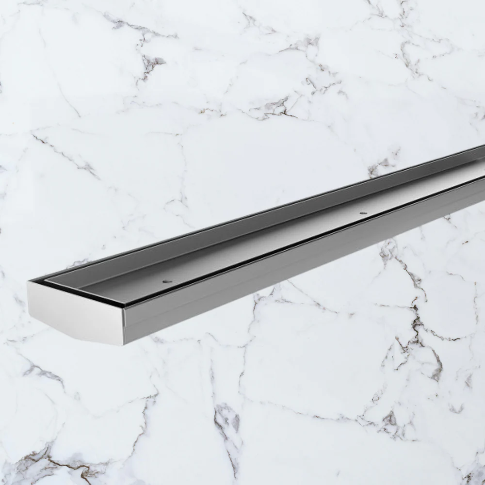 Phoenix V Channel Drain TI 75 x 600mm Outlet 65mm Stainless Steel - Image 2