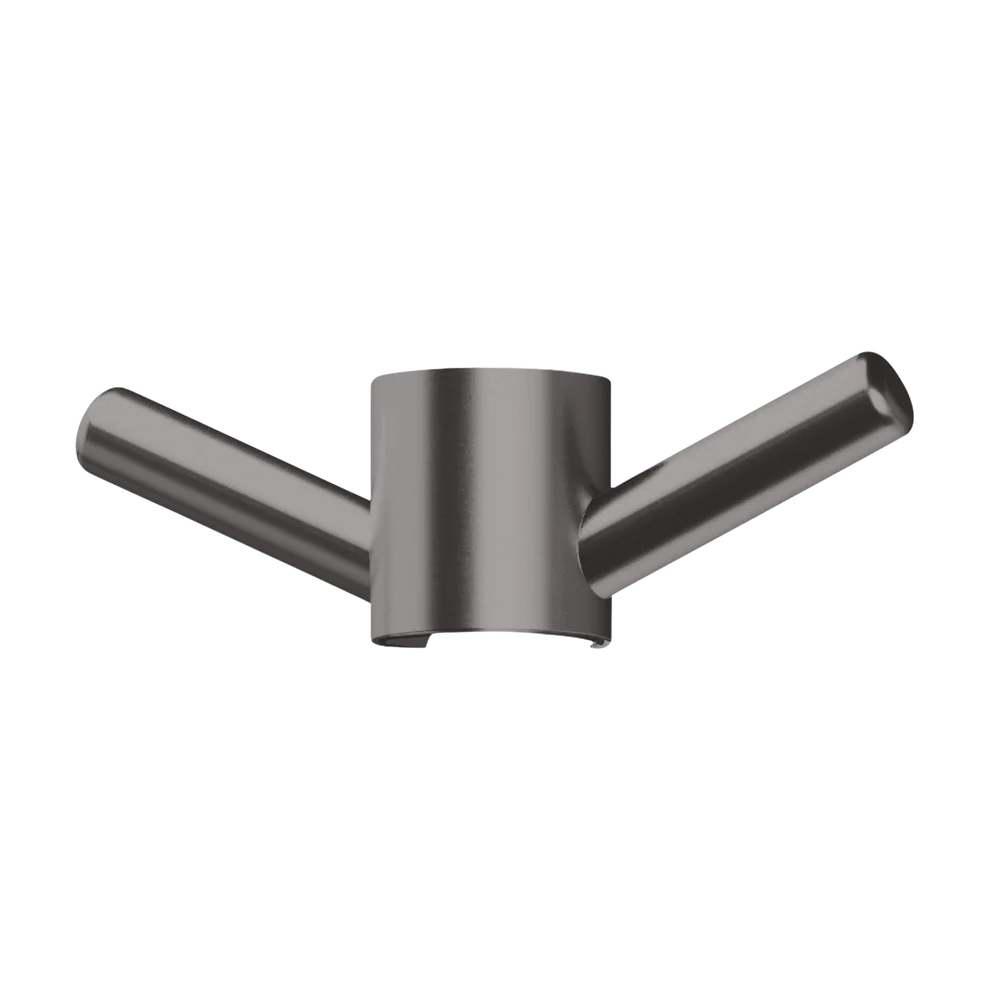 Phoenix Vertical Rail Hook Round Brushed Carbon - Image 3