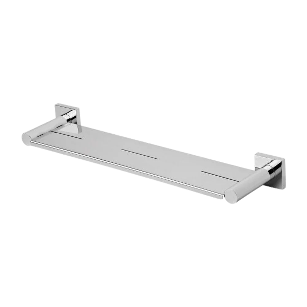 Phoenix Radii Metal Shelf Square Plate Chrome - Image 3