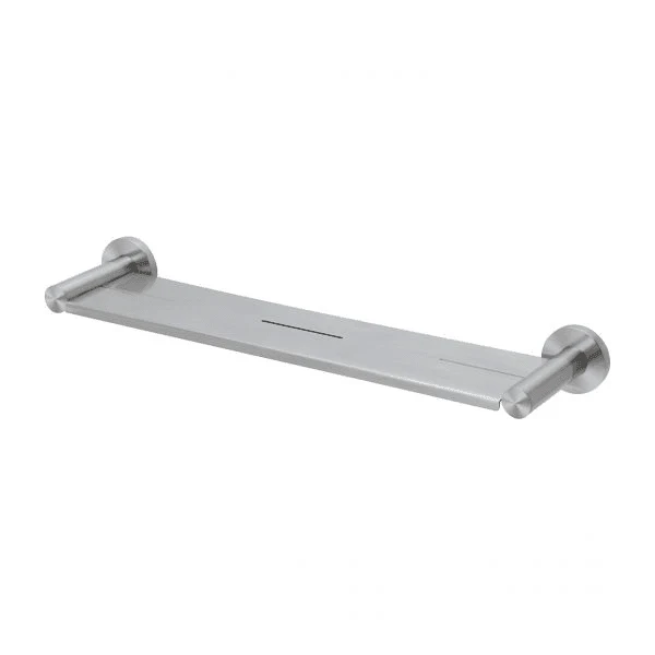 Phoenix Radii SS 316 Shower Shelf Round Plate Stainless Steel