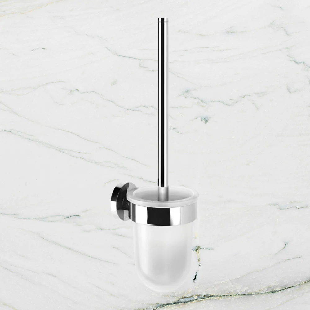 Phoenix Radii Toilet Brush & Holder Round Chrome - Image 2