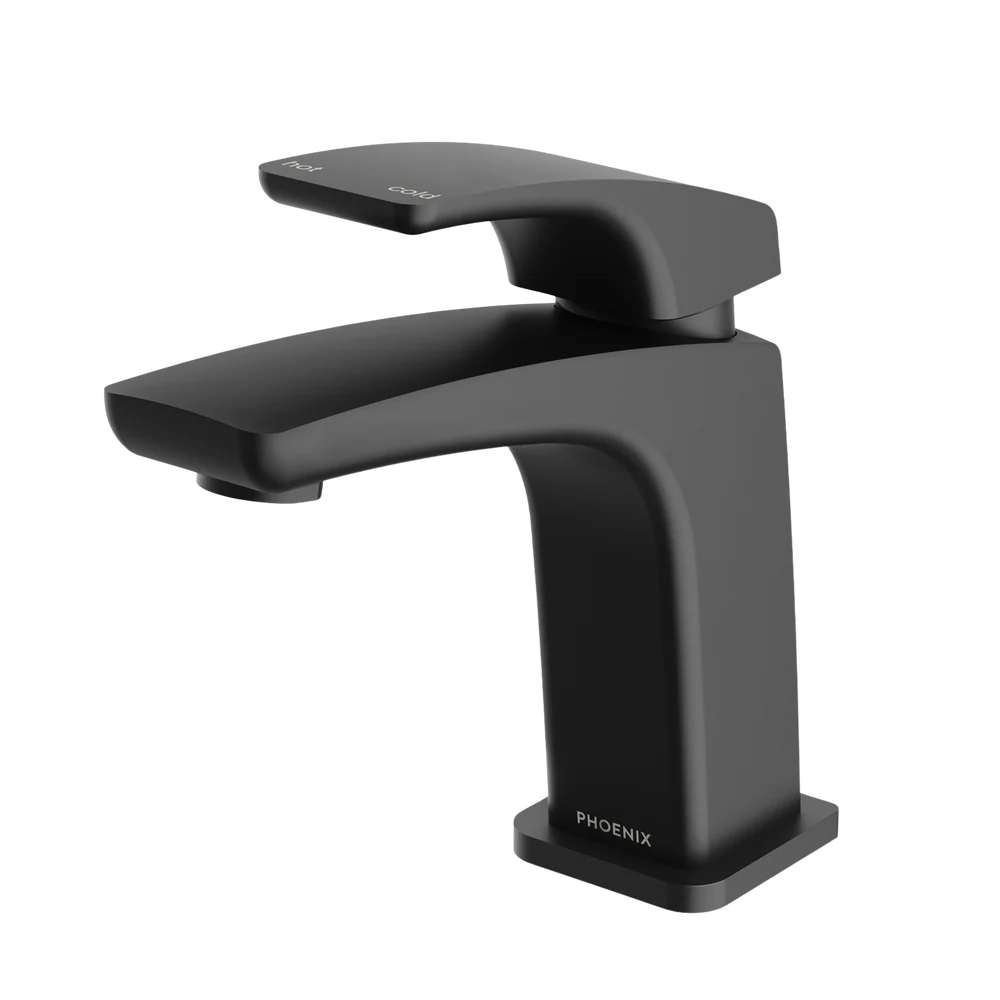 Phoenix Rush Basin Mixer Matte Black - Image 3