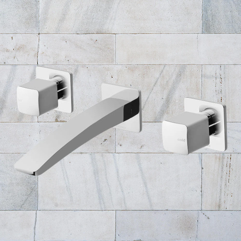 Phoenix Rush Wall Bath Set Chrome - Image 2