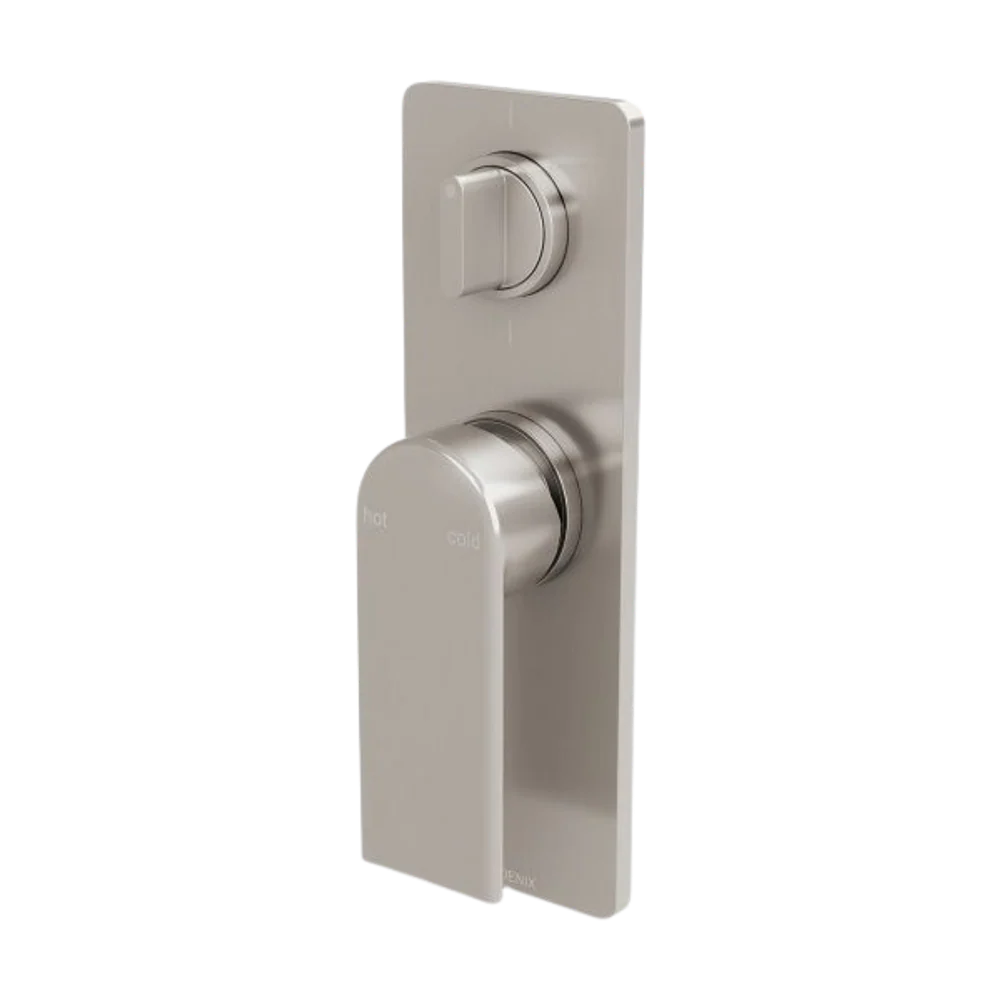 Phoenix Teel Shower / Bath Diverter Mixer Brushed Nickel - Image 3