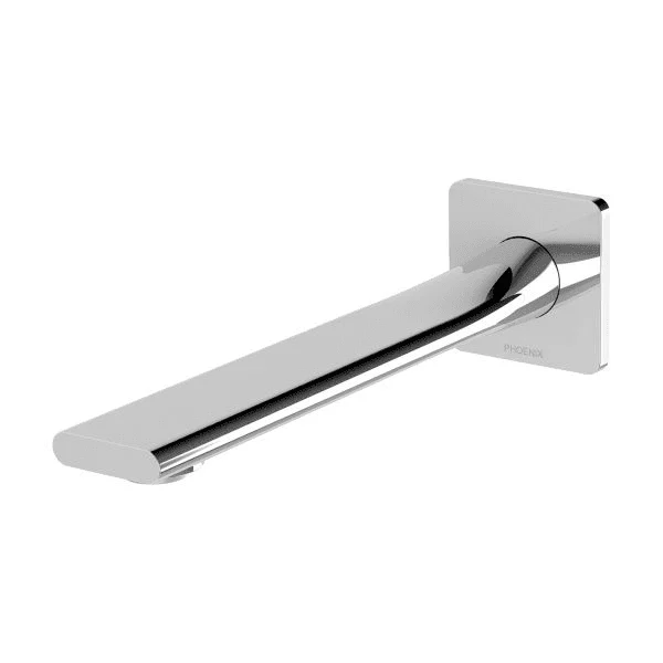 Phoenix Teel Wall Basin Outlet 200mm Chrome Lead Free