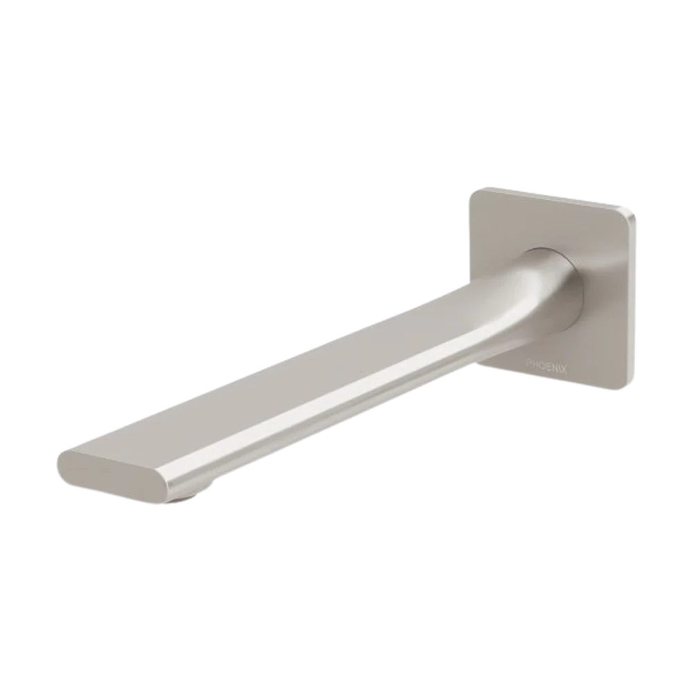 Phoenix Teel Wall Bath Outlet 200mm Brushed Nickel - Image 3