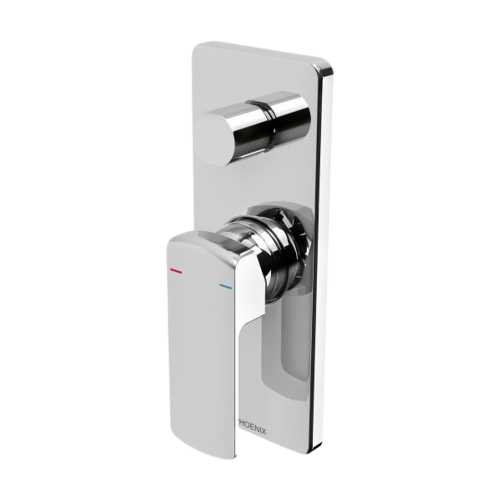 Phoenix Teva Shower / Bath Diverter Mixer (Trim Kit Only) Chrome - Image 3