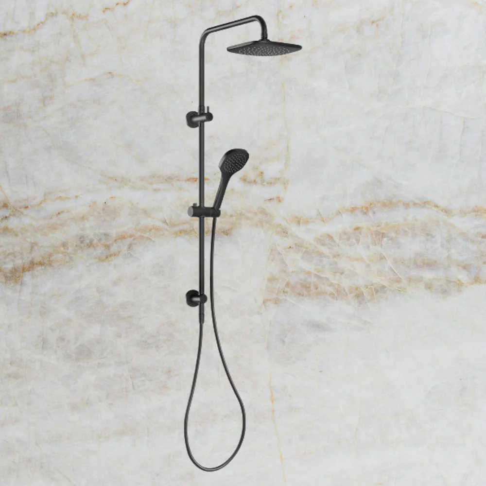 Phoenix Teva Twin Shower Matte Black - Image 2