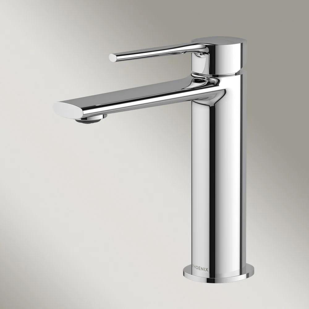 Phoenix Vask Basin Mixer Chrome Lead Free - Image 2