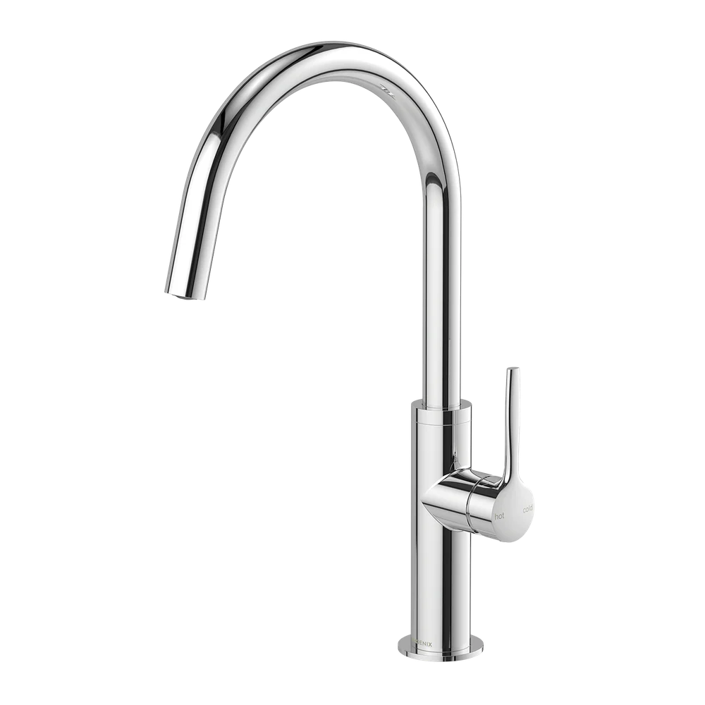 Phoenix Vask Sink Mixer 190mm Chrome Lead Free