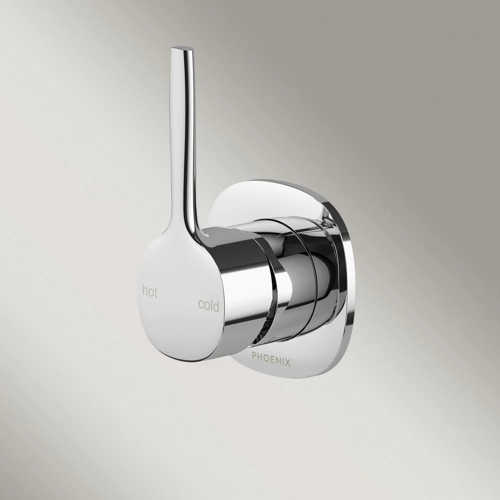 Phoenix Vask SwitchMix Shower/Wall Mixer Pin Up (Complete Kit) Lead Free Chrome - Image 2