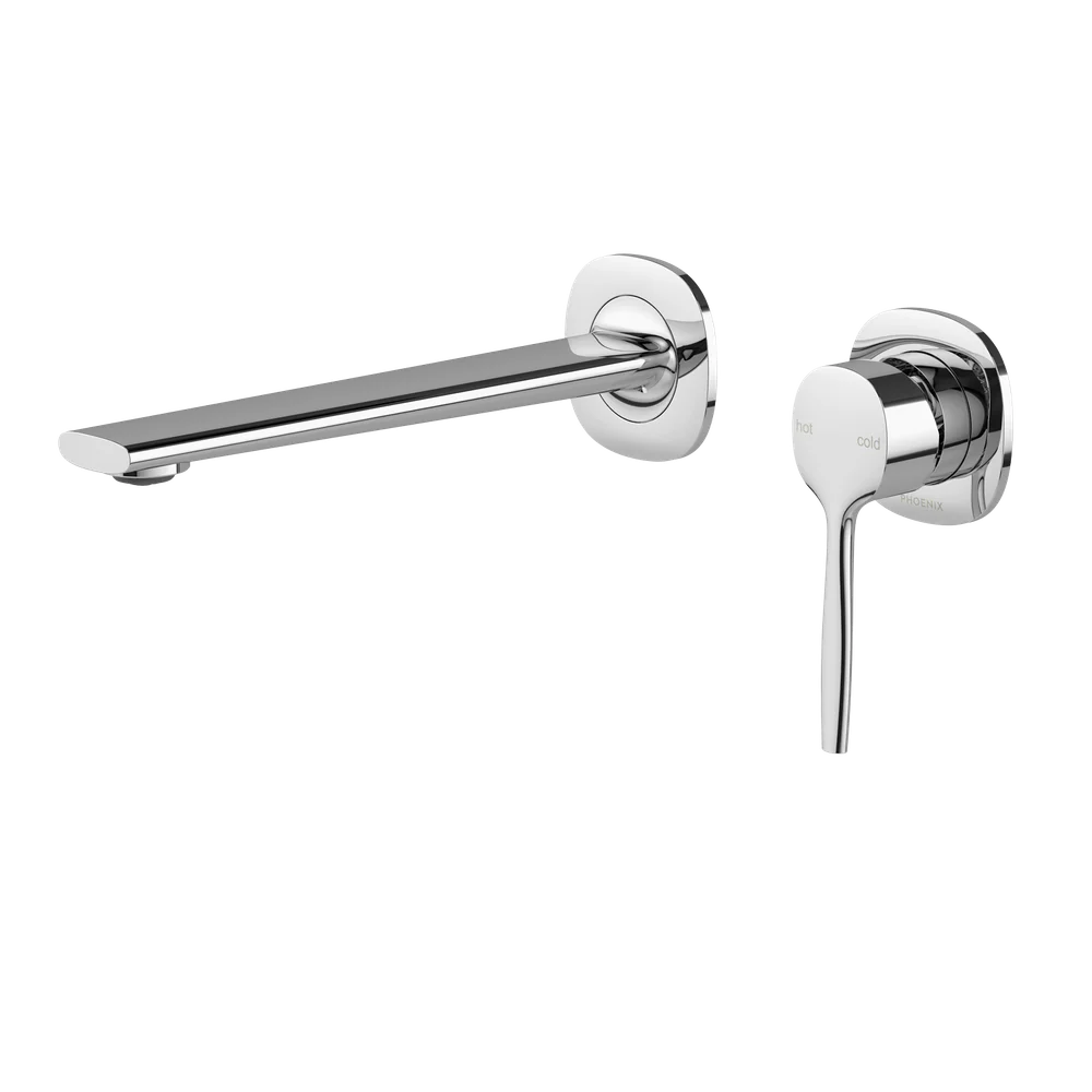 Phoenix Vask SwitchMix Wall Basin/Bath Mixer Set (Fit-Off Kit) Lead Free Chrome - Image 3