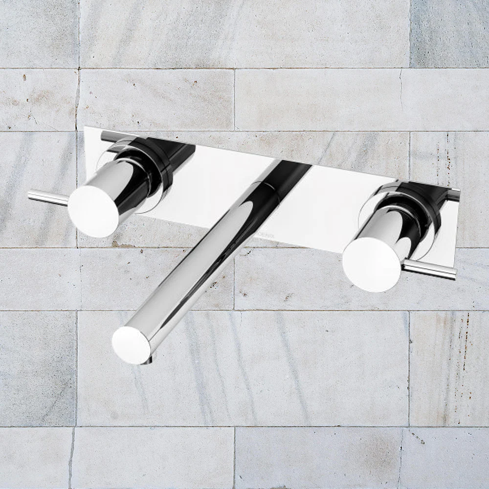Phoenix Vivid Pin Lever Basin Set 200mm Chrome - Image 2
