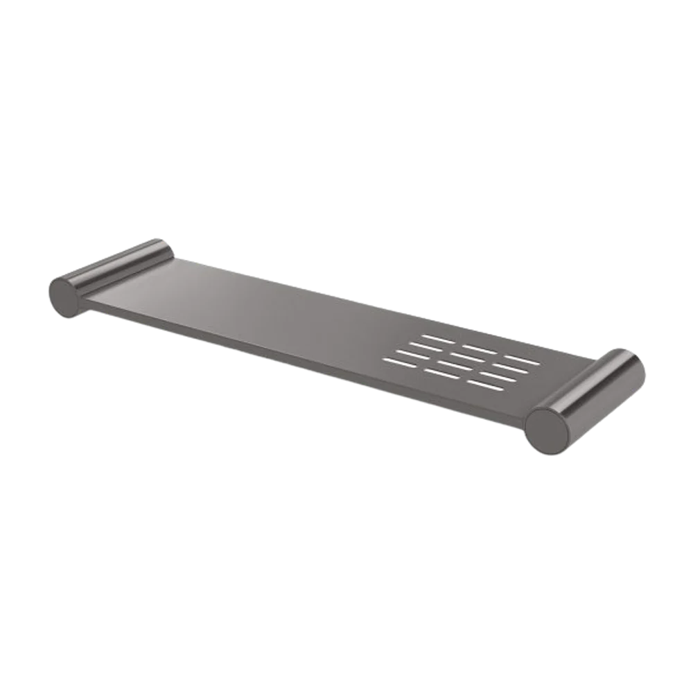 Phoenix Vivid Slimline Metal Shelf Brushed Carbon
