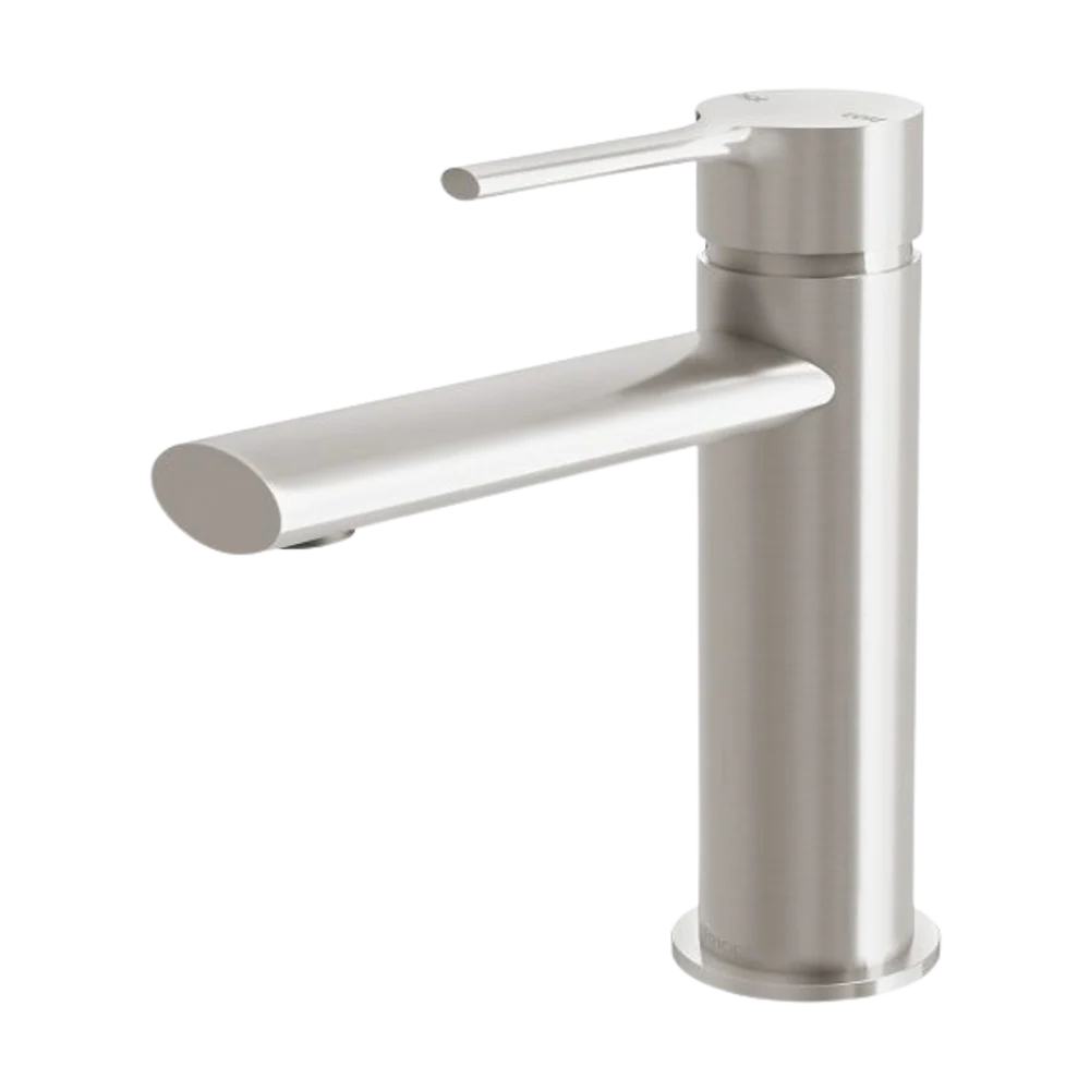 Phoenix Vivid Slimline Oval Basin Mixer Brushed Nickel Lead Free - Image 3
