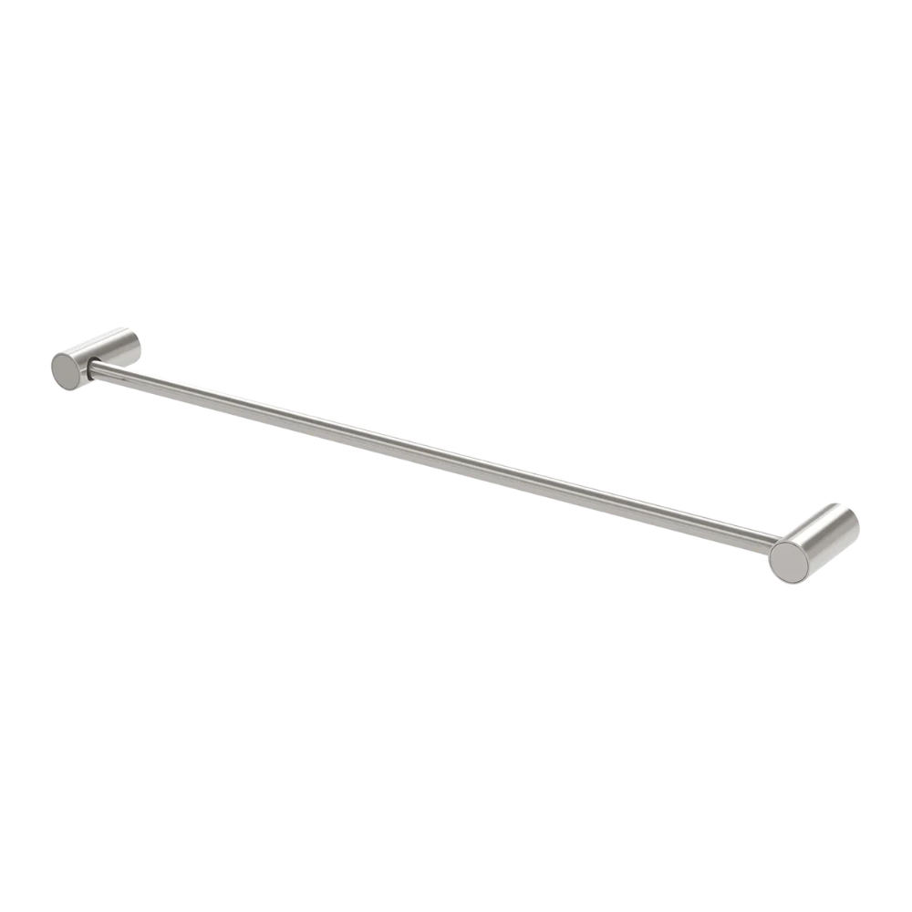 Phoenix Vivid Slimline Single Towel Rail 600mm Brushed Nickel