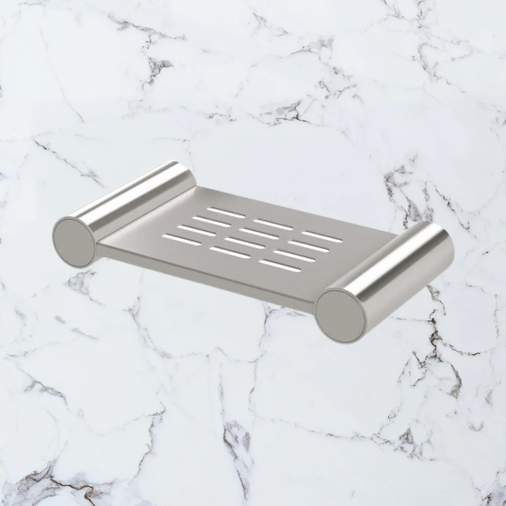 Phoenix Vivid Slimline Soap Dish Holder Brushed Nickel - Image 2