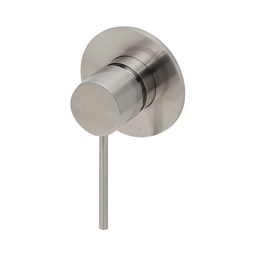 Phoenix Vivid Slimline SwitchMix Wall/Shower Mixer (Complete Kit) Lead Free Brushed Nickel - Image 3