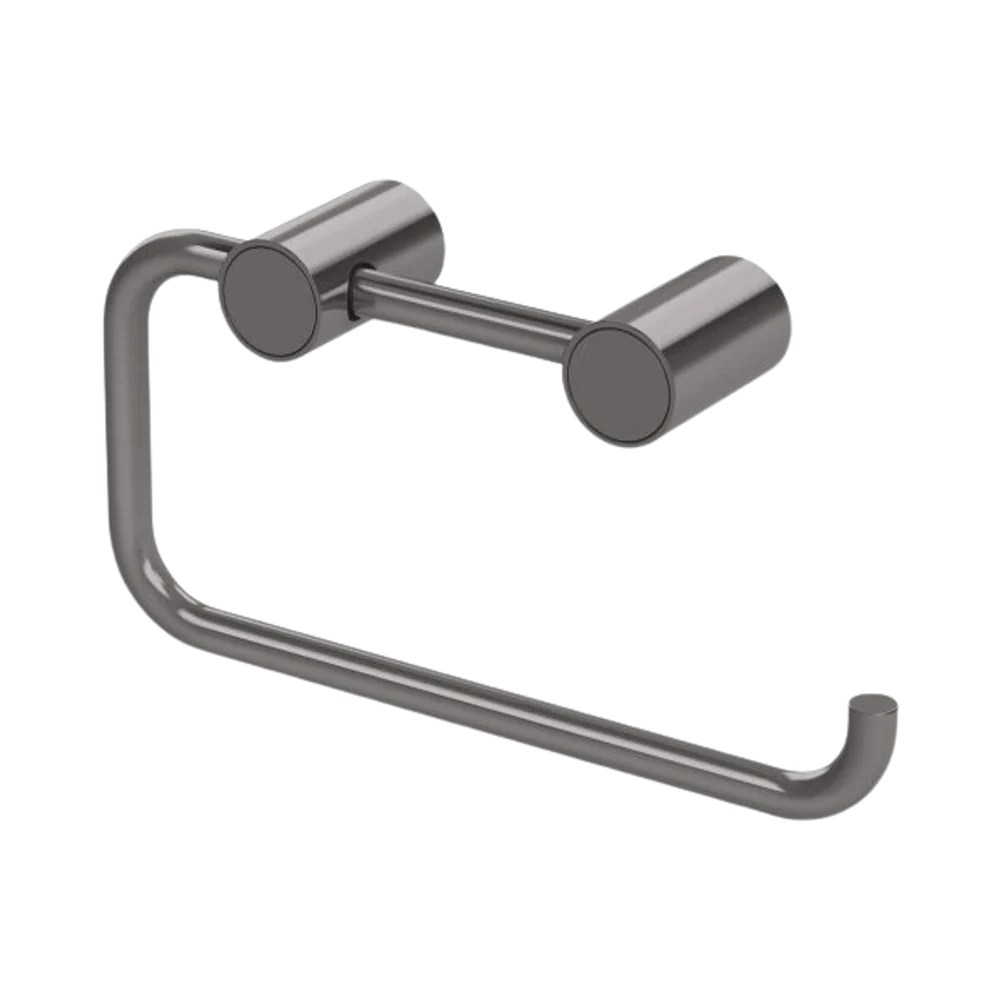 Phoenix Vivid Slimline Toilet Roll Holder  Brushed Carbon - Image 3