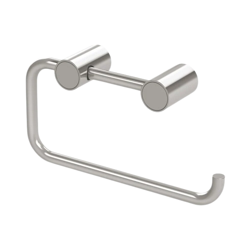 Phoenix Vivid Slimline Toilet Roll Holder Brushed Nickel - Image 3