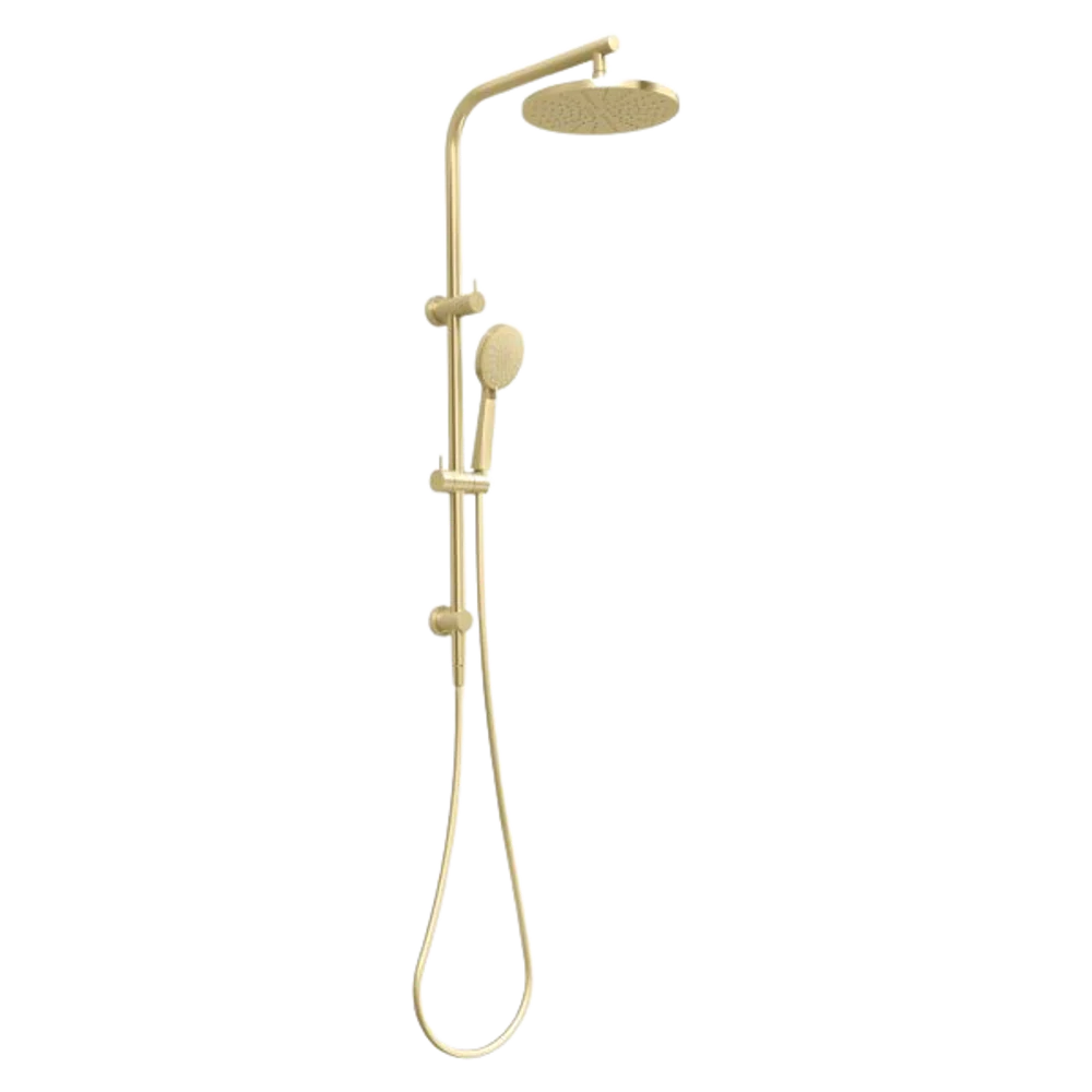 Phoenix Vivid Slimline Twin Shower Brushed Gold - Image 3