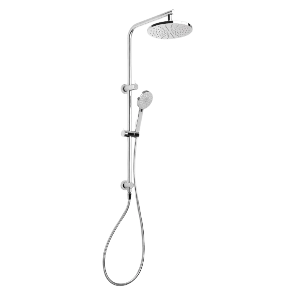 Phoenix Vivid Slimline Twin Shower Chrome - Image 3