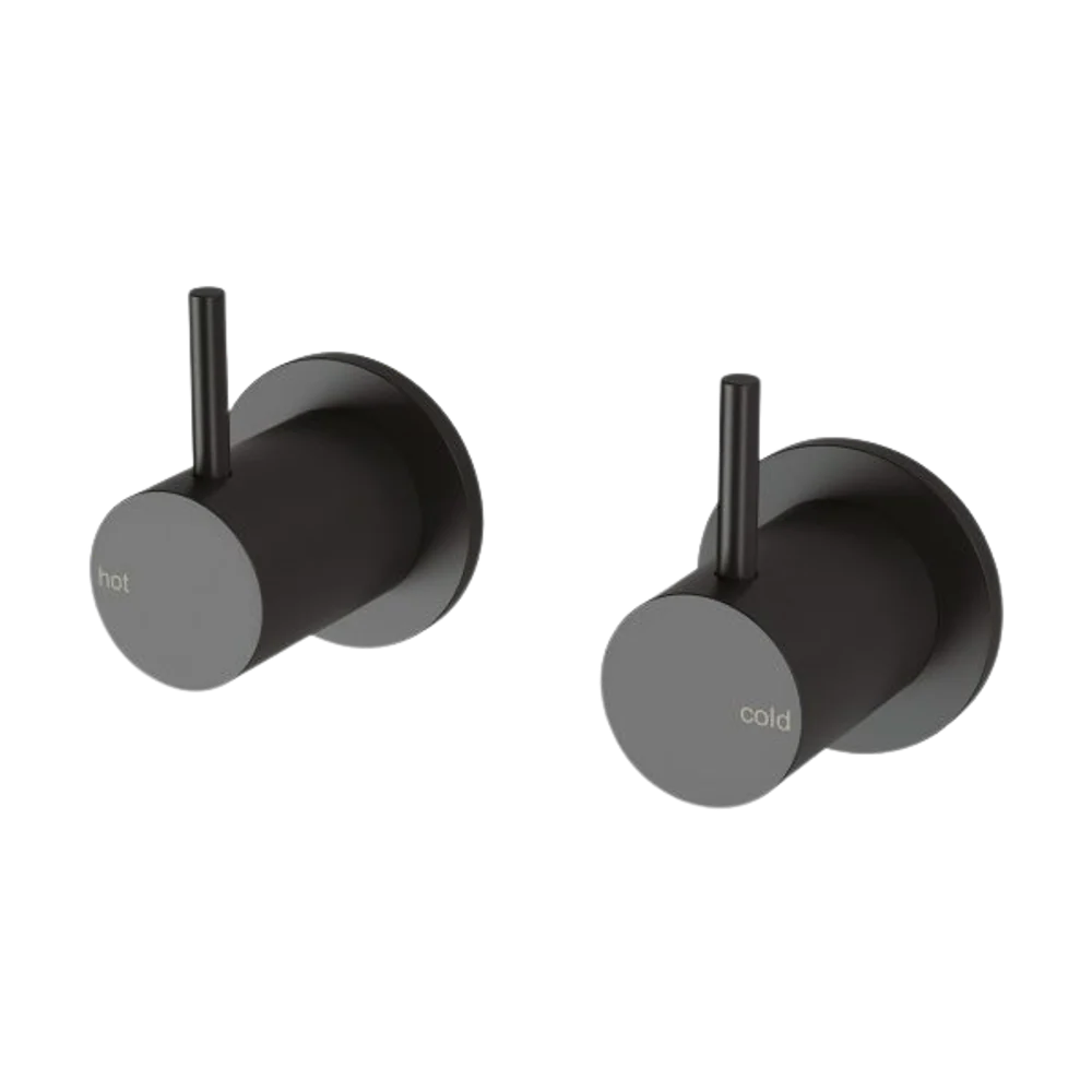 Phoenix Vivid Slimline Wall Top Assemblies Matte Black Lead Free - Image 3