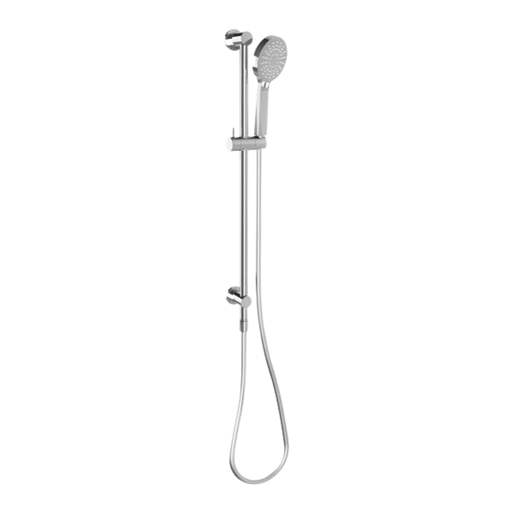 Phoenix Vivid Slimline Water Through Rail Shower Chrome - Image 3