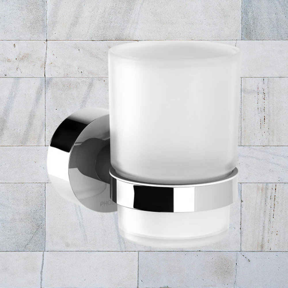 Phoenix Vivid Tumbler & Holder Chrome - Image 2