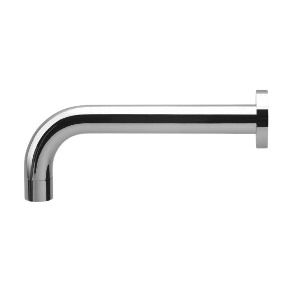 Phoenix Vivid Wall Basin Outlet 200mm Curved Chrome