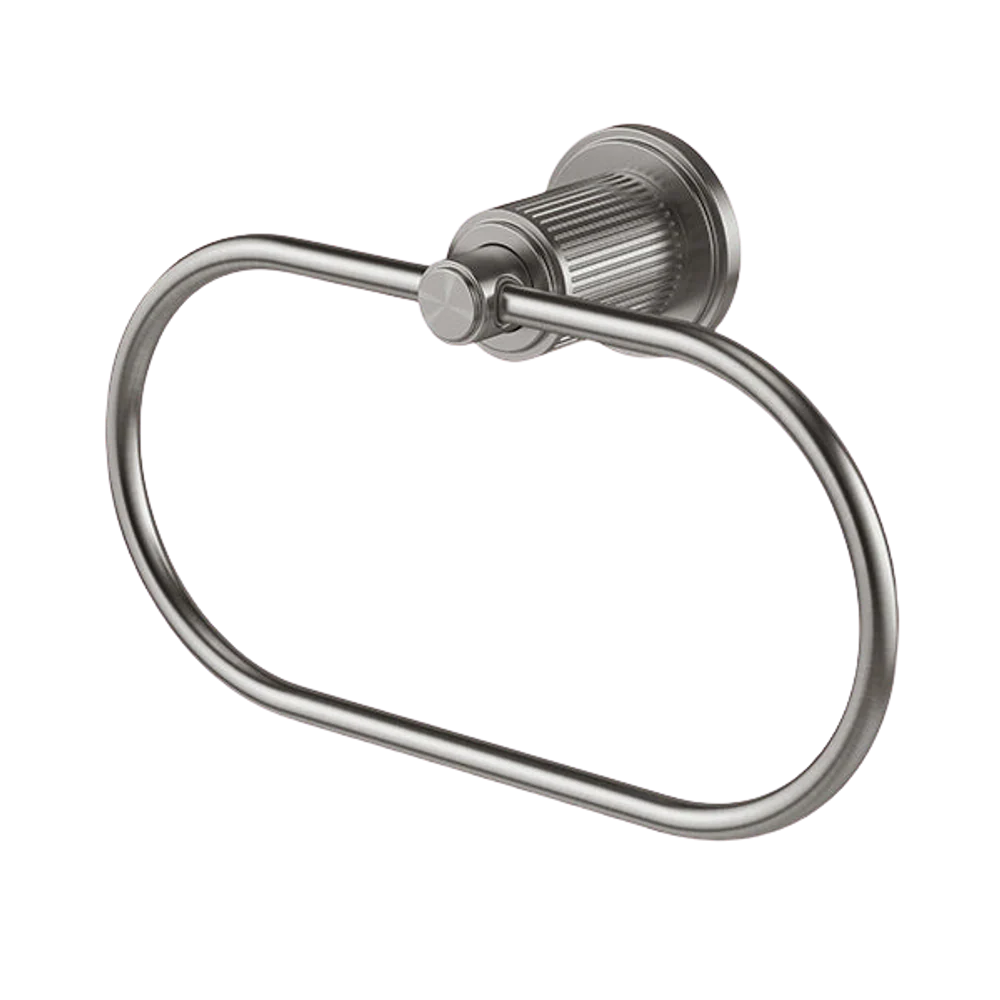 Phoenix Wiltern Hand Towel Holder Brushed Carbon