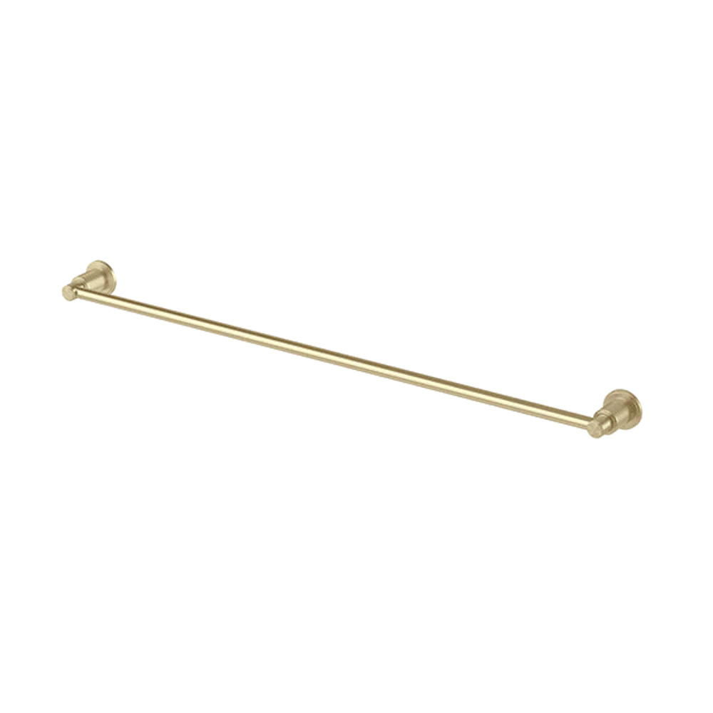 Phoenix Wiltern Single Towel Rail 800mm Brushed Gold - Image 3