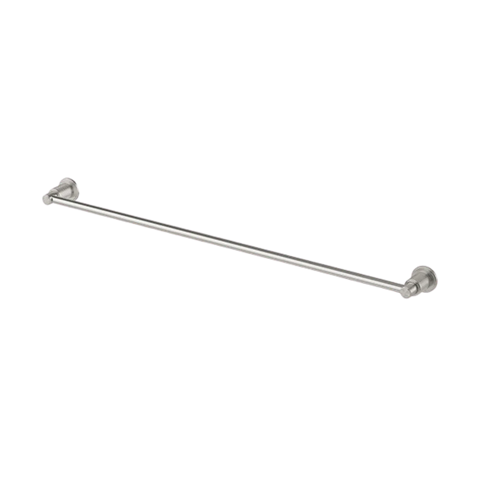Phoenix Wiltern Single Towel Rail 800mm Brushed Nickel - Image 3