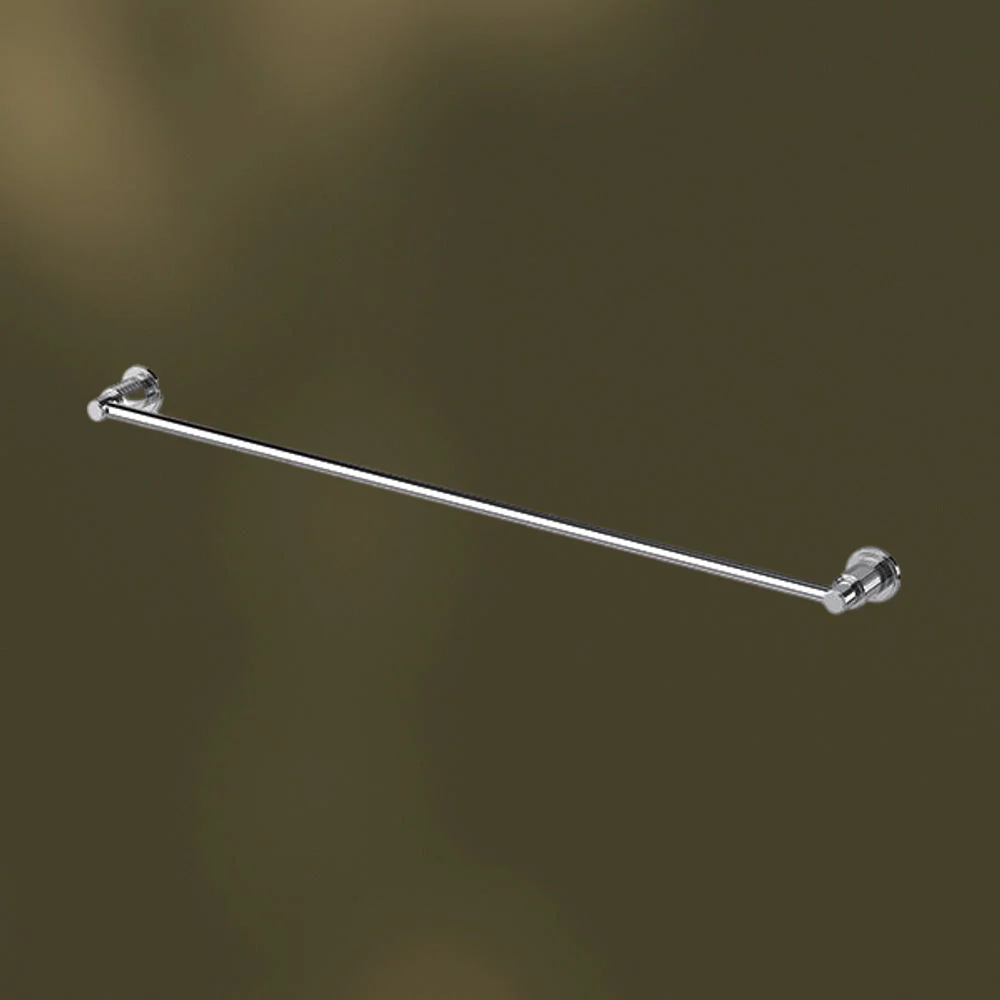 Phoenix Wiltern Single Towel Rail 800mm Chrome - Image 2