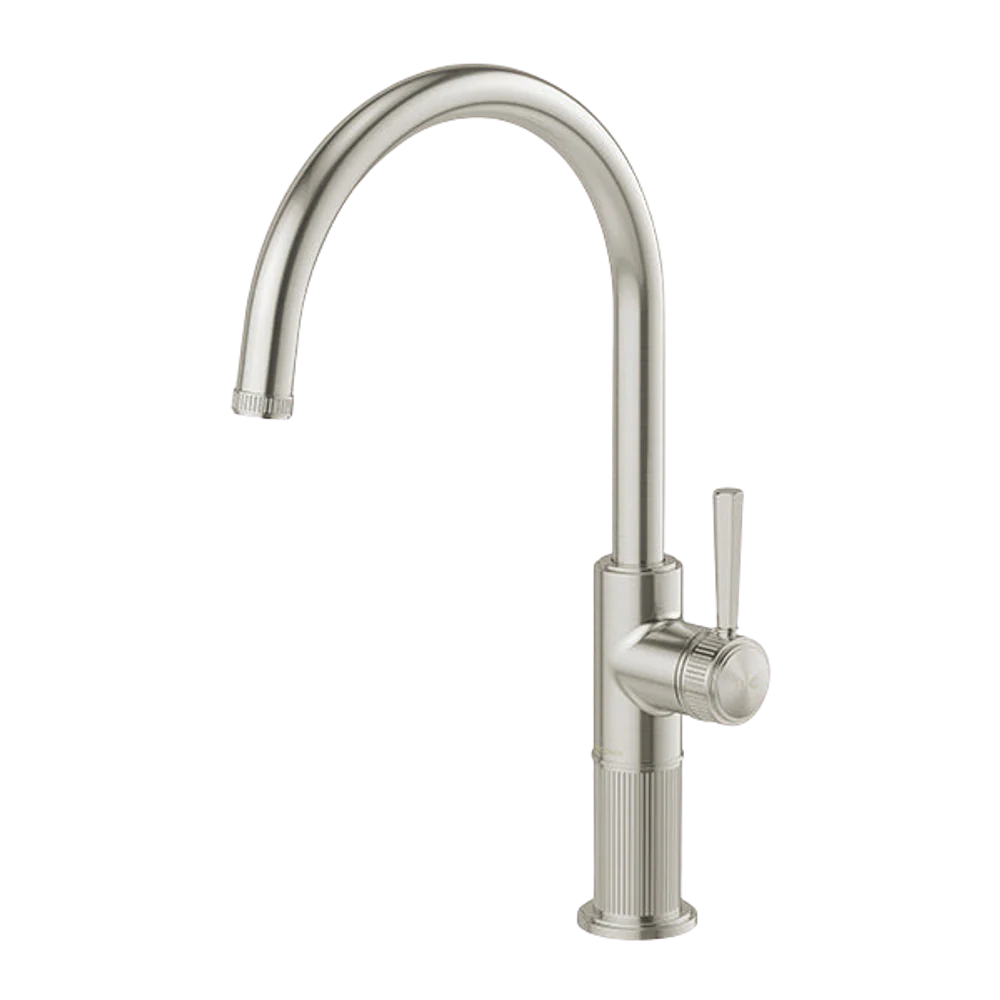 Phoenix Wiltern Sink Mixer Brushed Nickel - Image 3