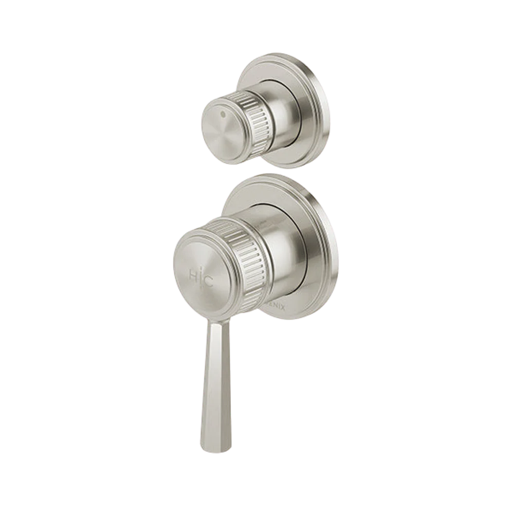 Phoenix Wiltern SwitchMix Shower/Bath Diverter Mixer (Complete Kit) Brushed Nickel