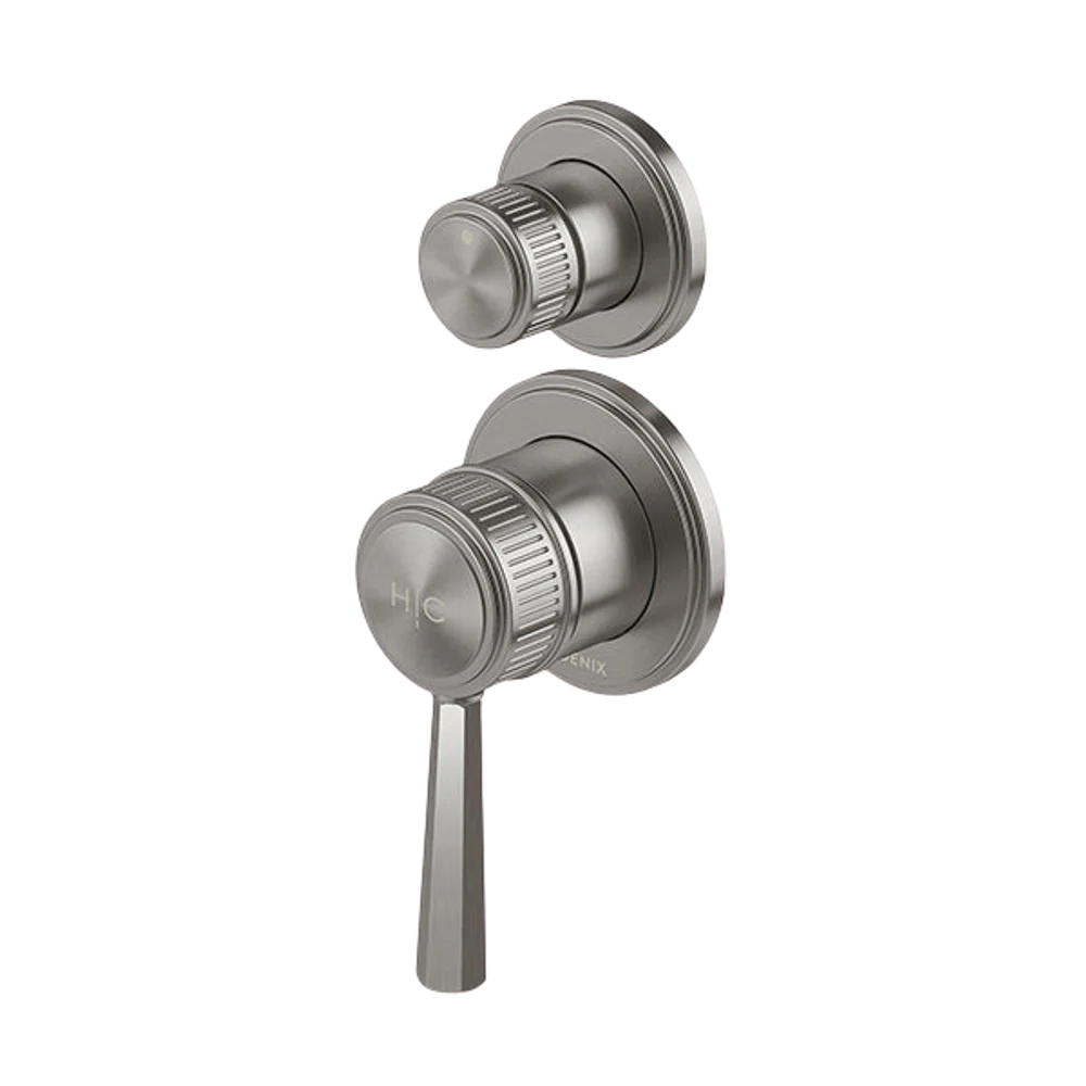 Phoenix Wiltern SwitchMix Shower/Bath Diverter Mixer (Fit-Off Kit) Brushed Carbon - Image 3